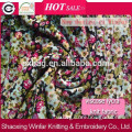 Winfar Textile Knit High Quality Jersey Ring Spun 32S Viscose Fabric Printed
